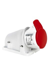 Schneider PKF16W434 IP44 Vida Bağlantılı Eğik Duvar Prizi