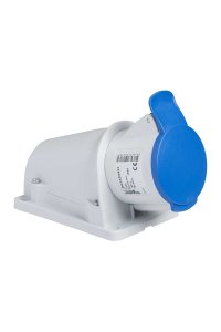 Schneider PKF32W423 200-250V AC Bağlantılı Eğik Duvar Prizi