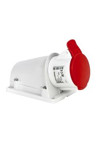 Schneider PKF32W434 3P+E Vida Bağlantılı Eğik Duvar Prizi