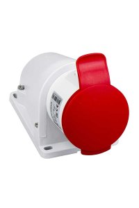 Schneider PKF32W435 IP44 Vida Bağlantılı Eğik Duvar Prizi