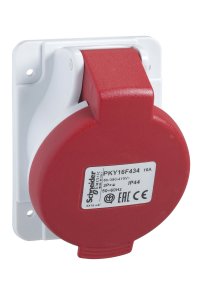 Schneider PKY32F434 IP44 Hızlı Bağlantı Eğik Makine Prizi