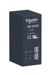 Schneider RSB1A120JD Rsb 12V DC 1 K/A 12A Takılabilir Röle
