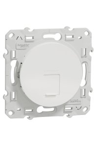 Schneider S520400 Odace Beyaz Rj45 Data Prizi Tuş Kapağı