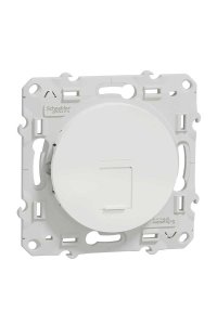 Schneider S520475 Beyaz 1xRJ45 Cat6 UTP Telefon Data Prizi