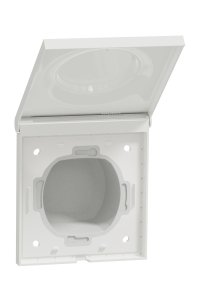 Schneider S520772 Odace IP44 Transparan Topraklı Priz Kapağı