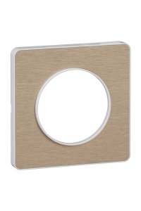 Schneider S52P802L Odace Touch Metal Tekli Kapak Çerçevesi