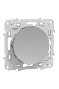 Schneider S530206 Odace 10A Alüminyum Liht Buton