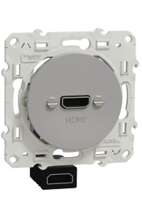 Schneider S530462 Odace Dişi-Dişi Hdmı Konnektörlü Priz