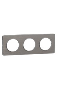 Schneider S530806J Odace Touch 3lü Anahtar Priz Çerçevesi