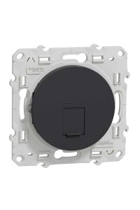 Schneider S540400 Odace Antrasit Tekli RJ45 Boş Data Prizi