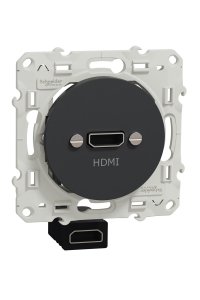 Schneider S540462 Odace Dişi-Dişi Hdmı Konnektörlü Priz