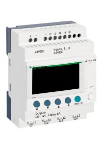 Schneider SR2-A101BD 6 Giriş 4 Çıkış Zelio Logic Akıllı Röle