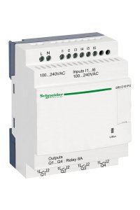 Schneider SR2D101FU 240VAC Zelio Logic Kompakt Akıllı Röle