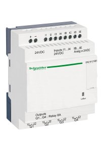 Schneider SR2E121BD 24VDC Zelio Logic Kompakt Akıllı Röle