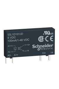 Schneider SSL1D101JD 3-12VDC 1-48VDC 0.1A Solid State Röle