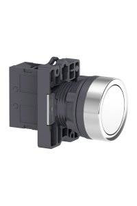Schneider XA2-EA11 1NA Beyaz Yaylı Buton