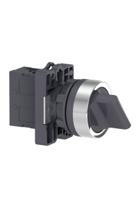 Schneider XA2-ED21 0-1 1NA Siyah Mandal Buton