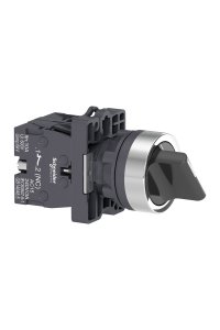 Schneider XA2-ED25 0-1 1NA+1NK Siyah Mandal Buton