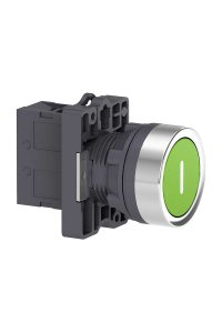 Schneider XA2EA3311 22mm 1NA Yeşil l İşaretli Yaylı Buton