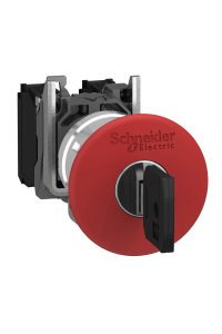 Schneider XB4-BS9442 Kilitli Mantar Buton