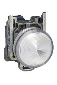 Schneider XB4-BV61 Metal Beyaz Sinyal Lambası