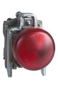 Schneider XB4-BV64 Metal Kırmızı Sinyal Lambası