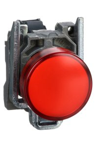 Schneider XB4-BVB4 Ledli Kırmızı Sinyal Lambası