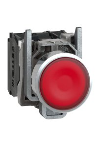 Schneider XB4-BW34B5 Korumalı Ledli Işıklı Kırmızı Buton