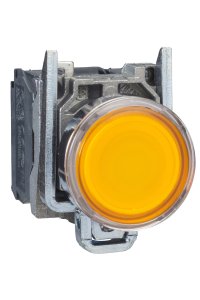 Schneider XB4-BW35M5 Korumalı Ledli Işıklı Turuncu Buton