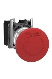 Schneider XB4BS84441 1NA+2NK Kırmızı Acil Durdurma Butonu