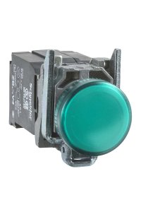 Schneider XB4BV33 110-120V 22mm Düz Yeşil Pilot Işığı