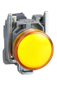 Schneider XB4BVG5 120V Turuncu Ledli Kumanda Butonu