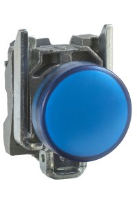 Schneider XB4BVG6 120V Mavi Ledli Kumanda Butonu
