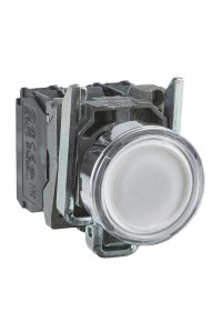 Schneider XB4BW31G5 110-120V Beyaz Sıva Altı Işıklı Buton