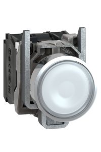 Schneider XB4BW31M5 22mm 220-240V Beyaz Işıklı Buton