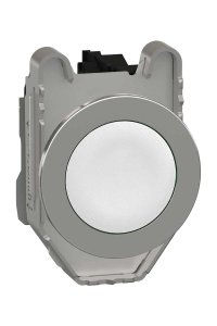 Schneider XB4FA11 1NA Beyaz Yaylı Kumanda Butonu