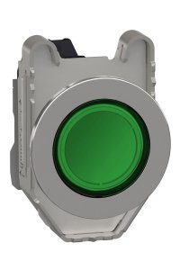 Schneider XB4FVM3 230VAC Yeşil Gömülü Ledli Sinyal Lambası