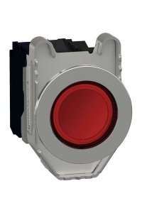 Schneider XB4FW34B5 24VAC/DC Işıklı Yaylı Led Kumanda Butonu