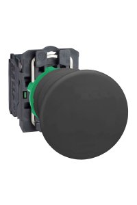 Schneider XB5-AC21 1NK 40mm Siyah Mantar Kafalı Yaylı Buton