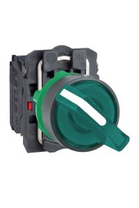 Schneider XB5-AK123M5 Korumalı Led Işıklı Yeşil Mandal Buton