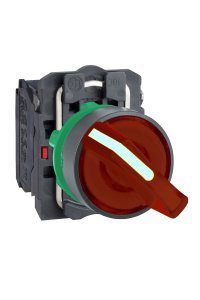 Schneider XB5-AK124B5 Korumalı Led Kırmızı Mandal Buton