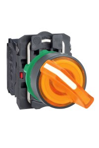 Schneider XB5-AK125M5 Korumalı Led Turuncu Mandal Buton