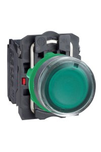 Schneider XB5-AW33B5 24V AC/DC Işıklı Yeşil Yaylı Buton