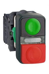 Schneider XB5-AW73731B5 Ledli 24V Yeşil Buton