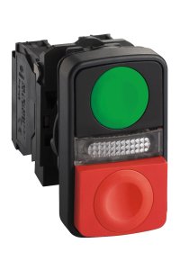 Schneider XB5-AW73731M5 Ledli 240V Yeşil Buton