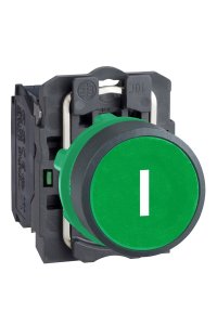 Schneider XB5AA3311 22mm 1NA Yaylı Dönüşlü Yeşil Buton