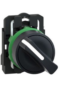 Schneider XB5AD41 22mm 1NA 2 Konumlu Siyah Mandal Buton