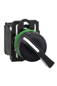 Schneider XB5AJ21 1NA 22mm Siyah Uzun Mandallı Buton