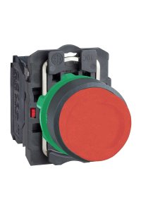Schneider XB5AL42 1NK Kırmızı İşaretsiz Çıkık Eksiksiz Buton