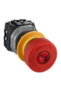Schneider XB5AS86449B4 Kırmızı Acil Durdurma Butonu
